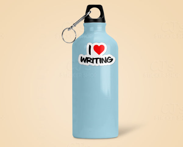 I Love Writing Sticker