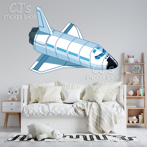 Spaceship Kid's Wall Decal