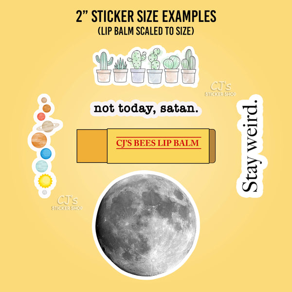 Forest & Moon Sticker