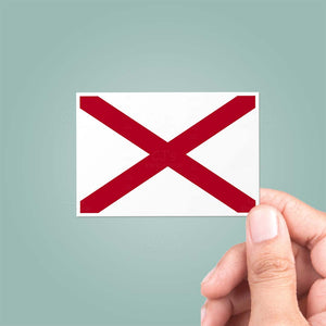 Alabama AL State Flag Sticker