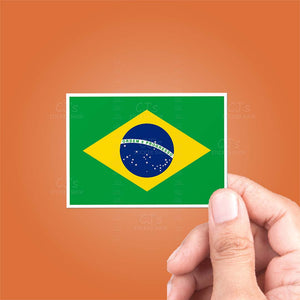 Brazilian Flag Sticker