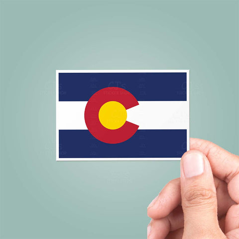 Colorado CO State Flag Sticker