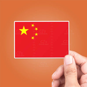 Chinese Flag Sticker
