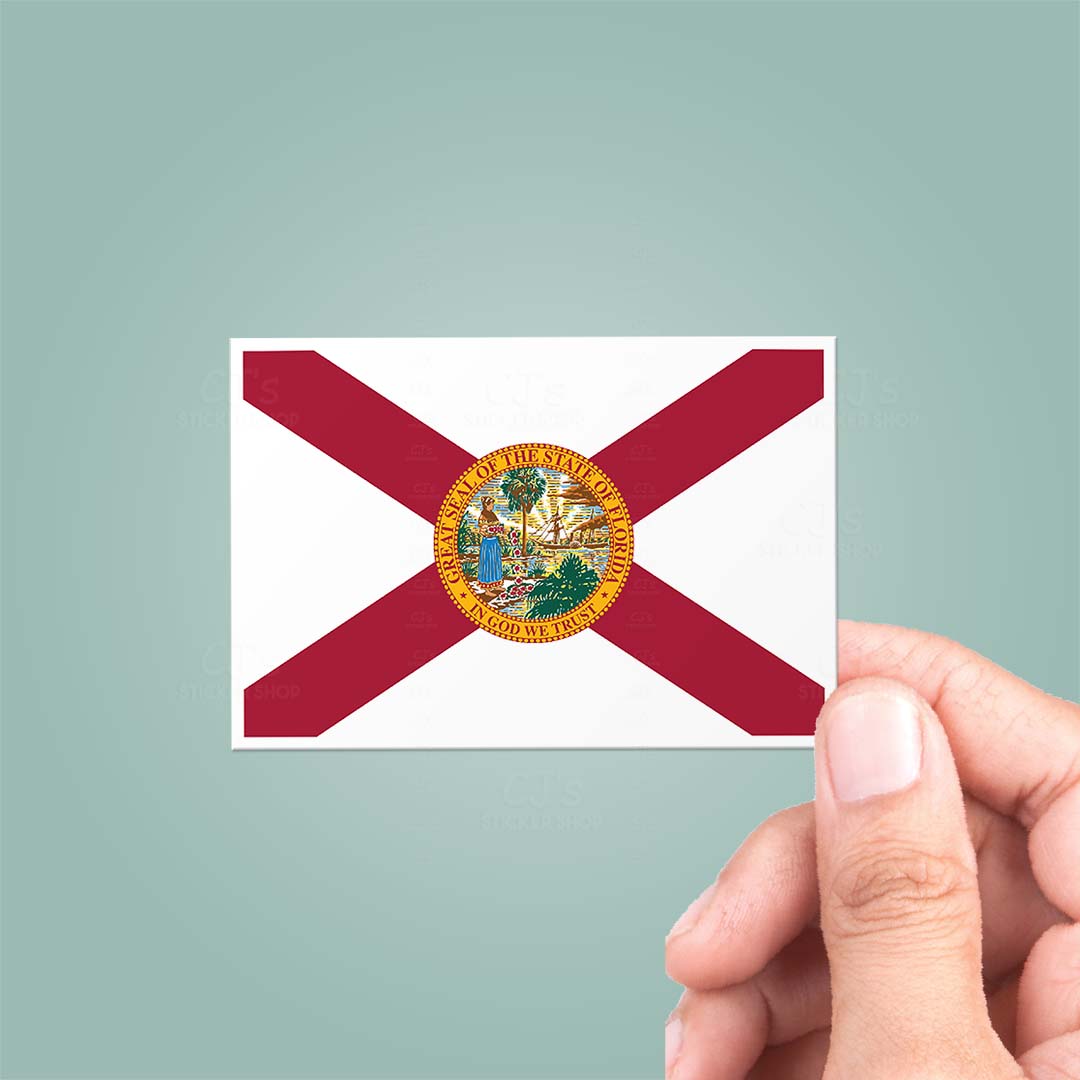 Florida FL State Flag Sticker