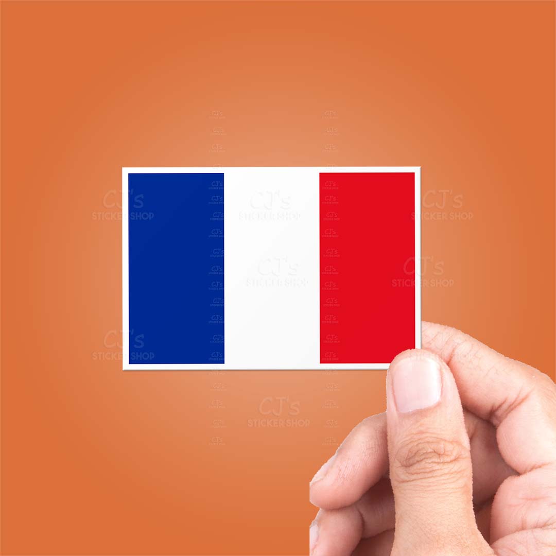 French Flag Sticker