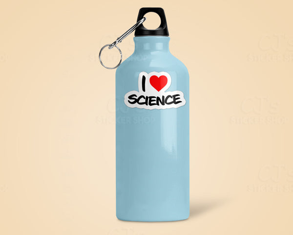 I Love Science Sticker