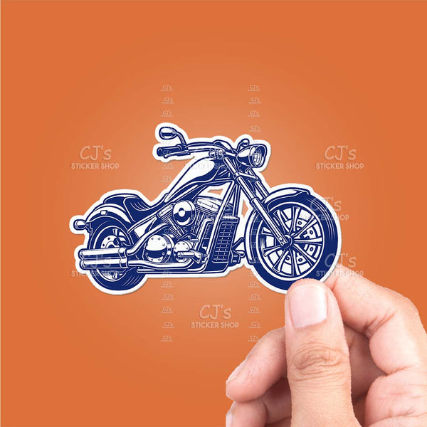 Motorcycle Illustration V1 Sticker