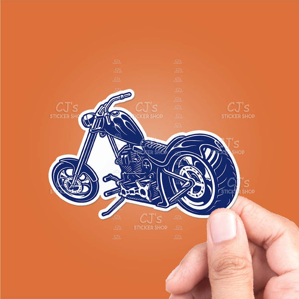 Motorcycle Illustration V2 Sticker