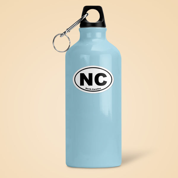 North Carolina NC State Oval Sticker