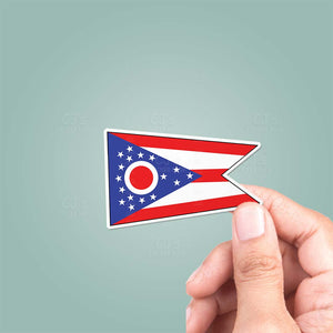 Ohio OH State Flag Sticker