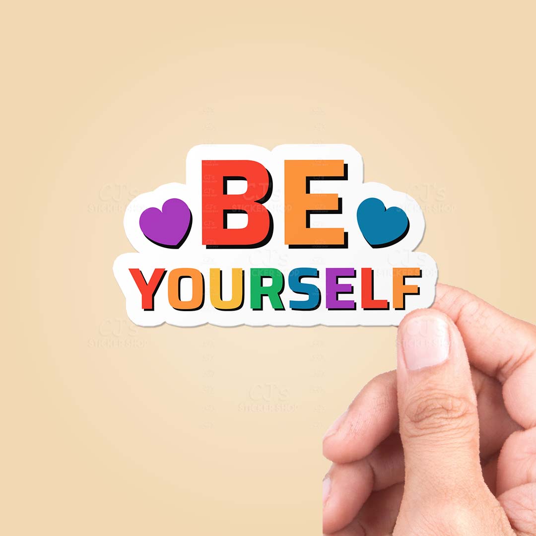 Pride Be Yourself Sticker