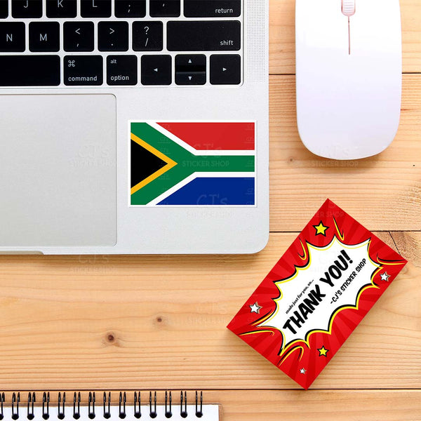 South African Flag Sticker