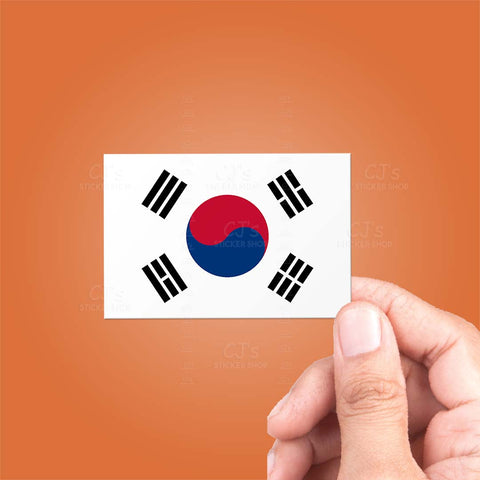 South Korean Flag Sticker