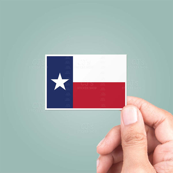 Texas TX State Flag Sticker