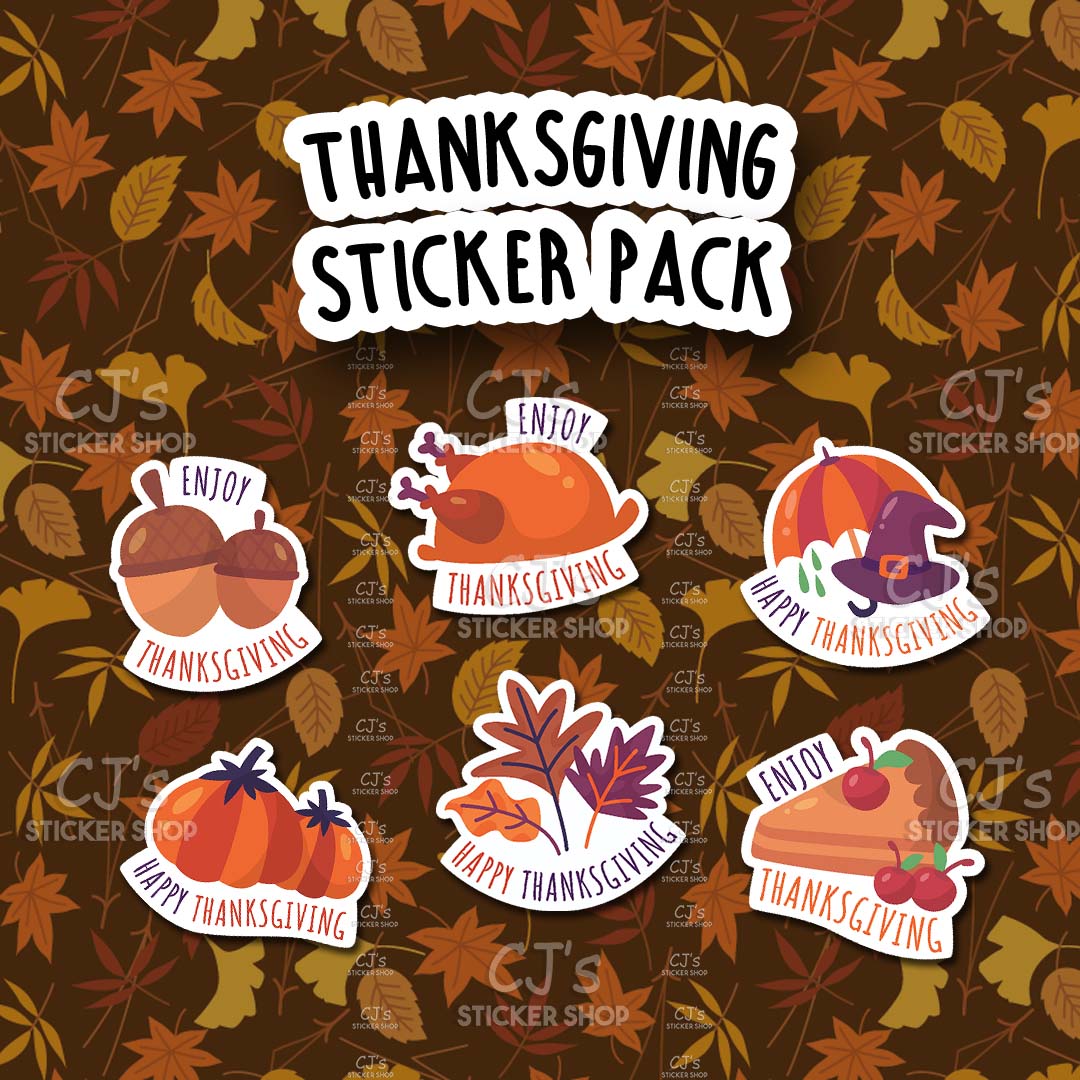 Happy Thanksgiving Sticker Pack