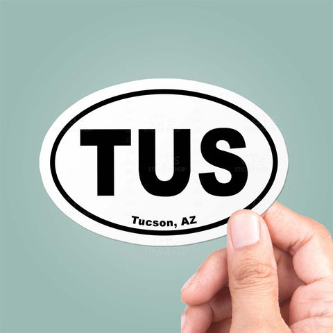 Tucson, AZ Oval Sticker