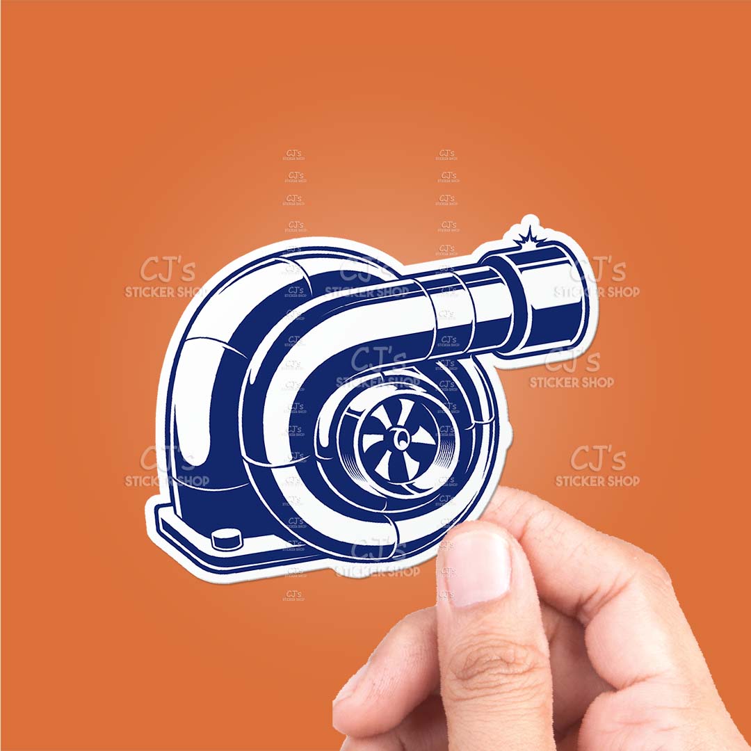Turbo Illustration Sticker