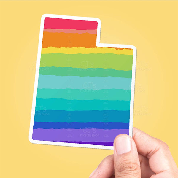 Utah Rainbow State Sticker