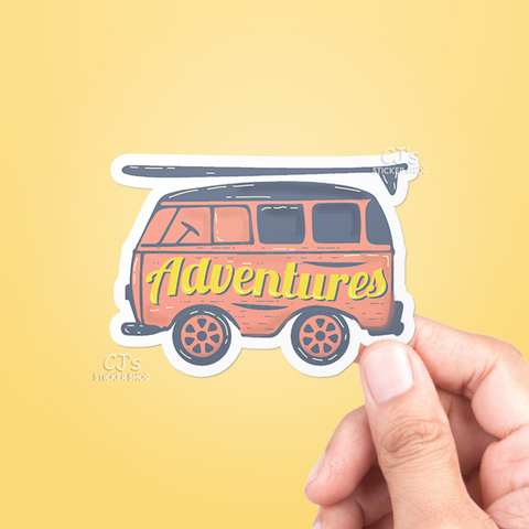 Adventures Sticker