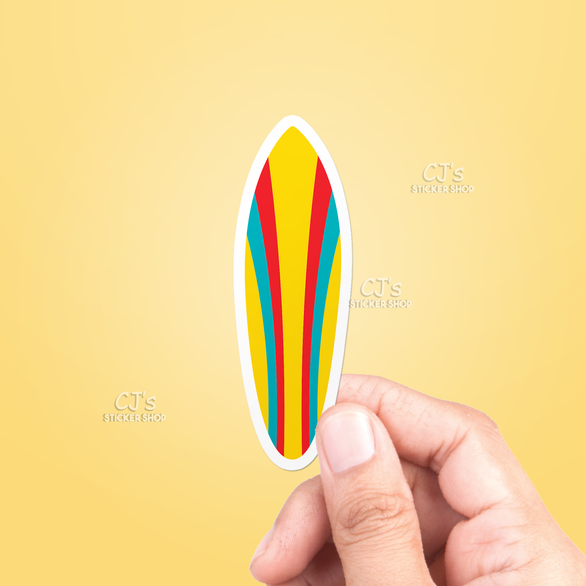Surfboard Sticker