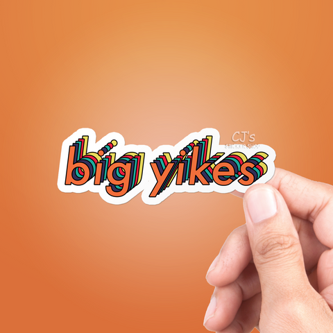 Big Yikes Sticker