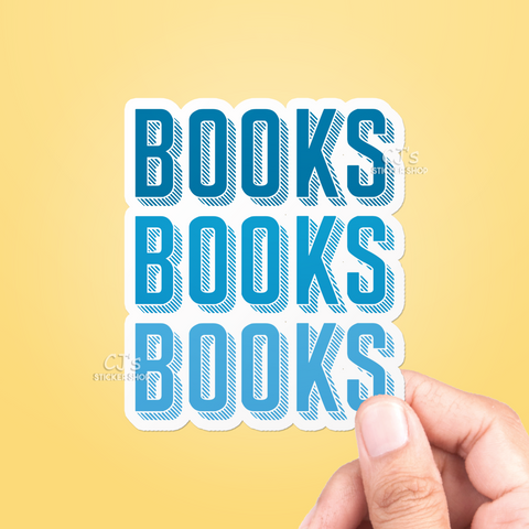 Books Books Books Sticker