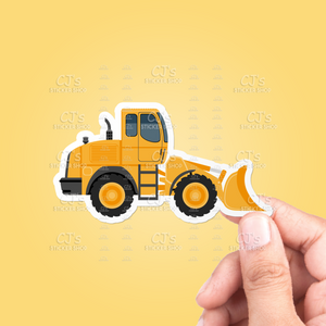 Construction Bulldozer Sticker