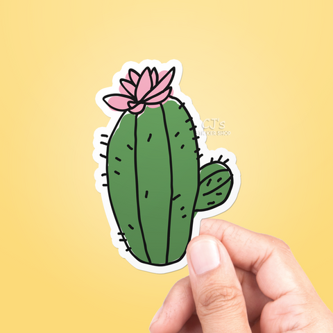 Cactus Doodle #1 Sticker