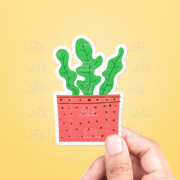 Cactus Drawing #1 Sticker
