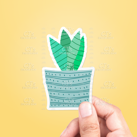 Cactus Drawing #3 Sticker