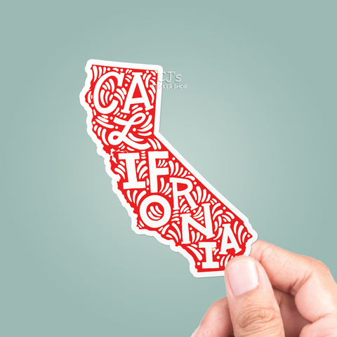 California State Sticker