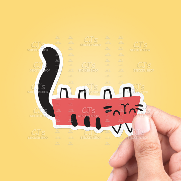 Cat Doodle #6 Sticker