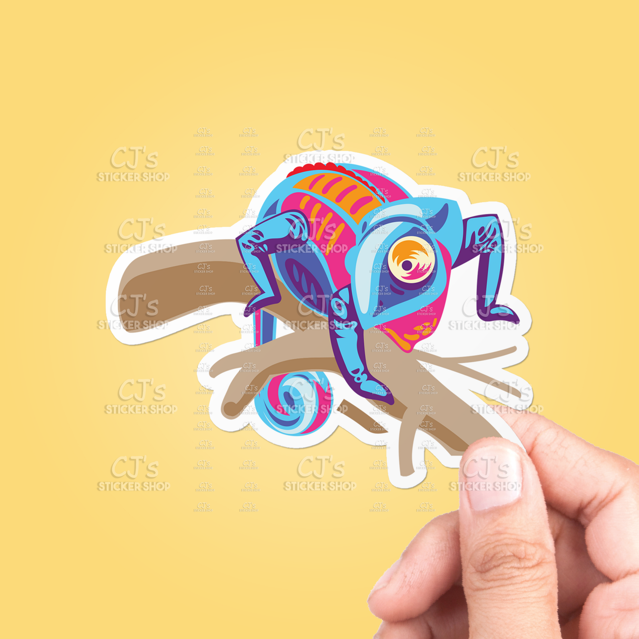 Chameleon #2 Sticker