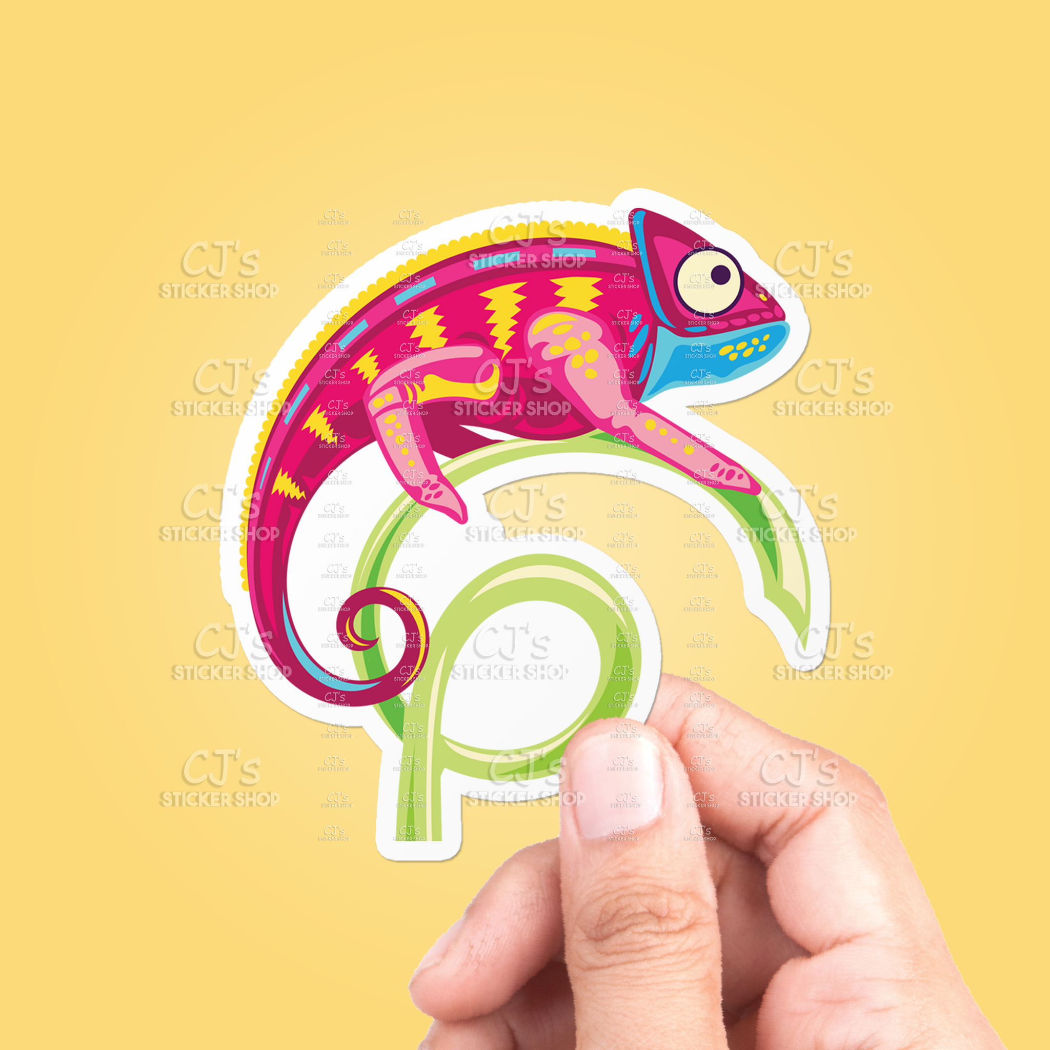 Chameleon #3 Sticker