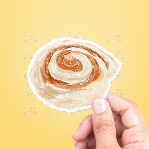 Cinnamon Roll Sticker