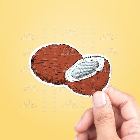 Coconuts Sticker