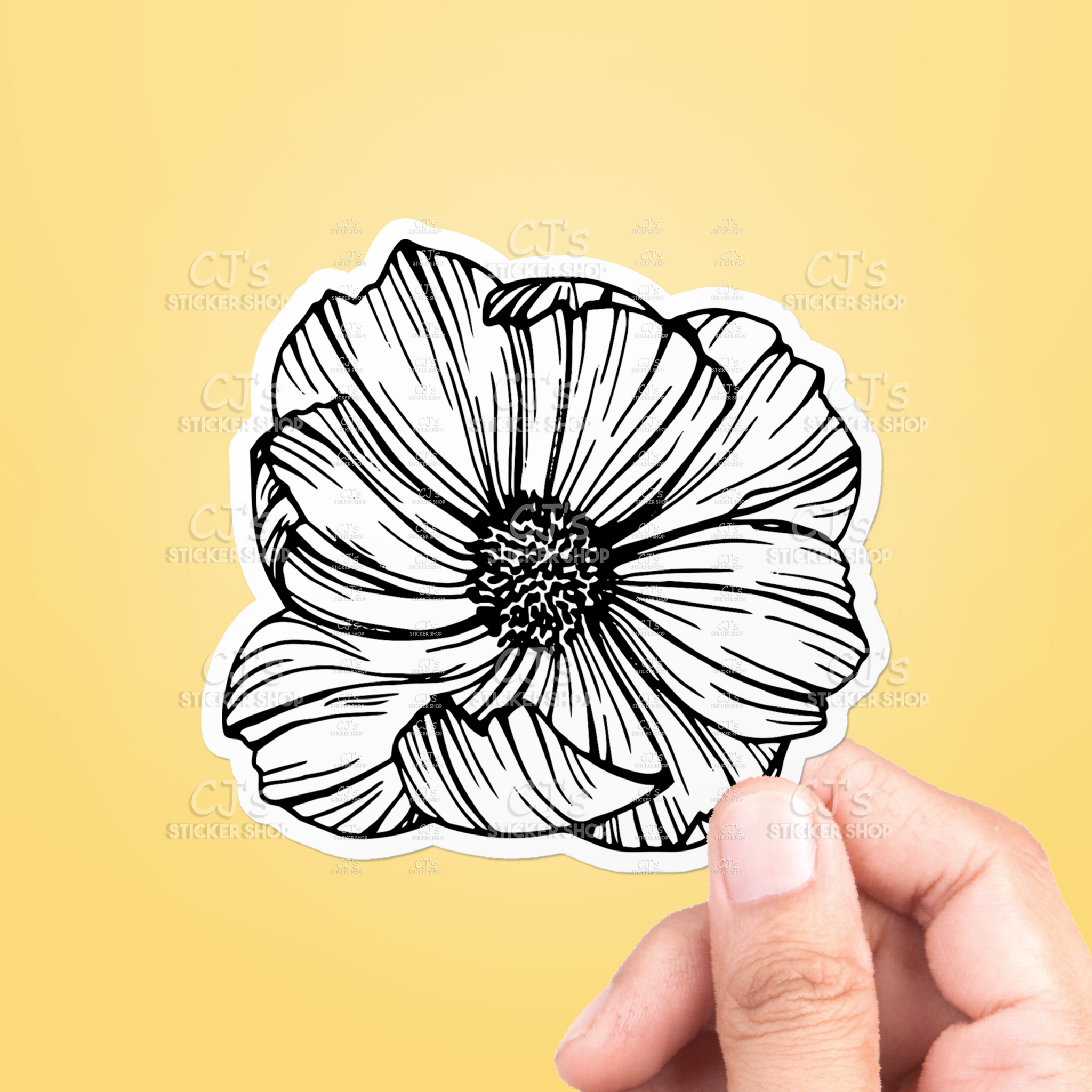 Cosmos Flower #2 Sticker