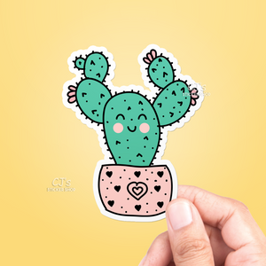 Cute Cactus Sticker