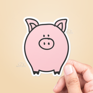 Cute Piggy Sticker