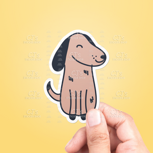 Dog Doodle #5 Sticker