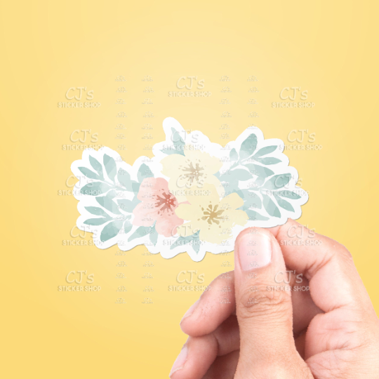 Watercolor Flower #6 Sticker