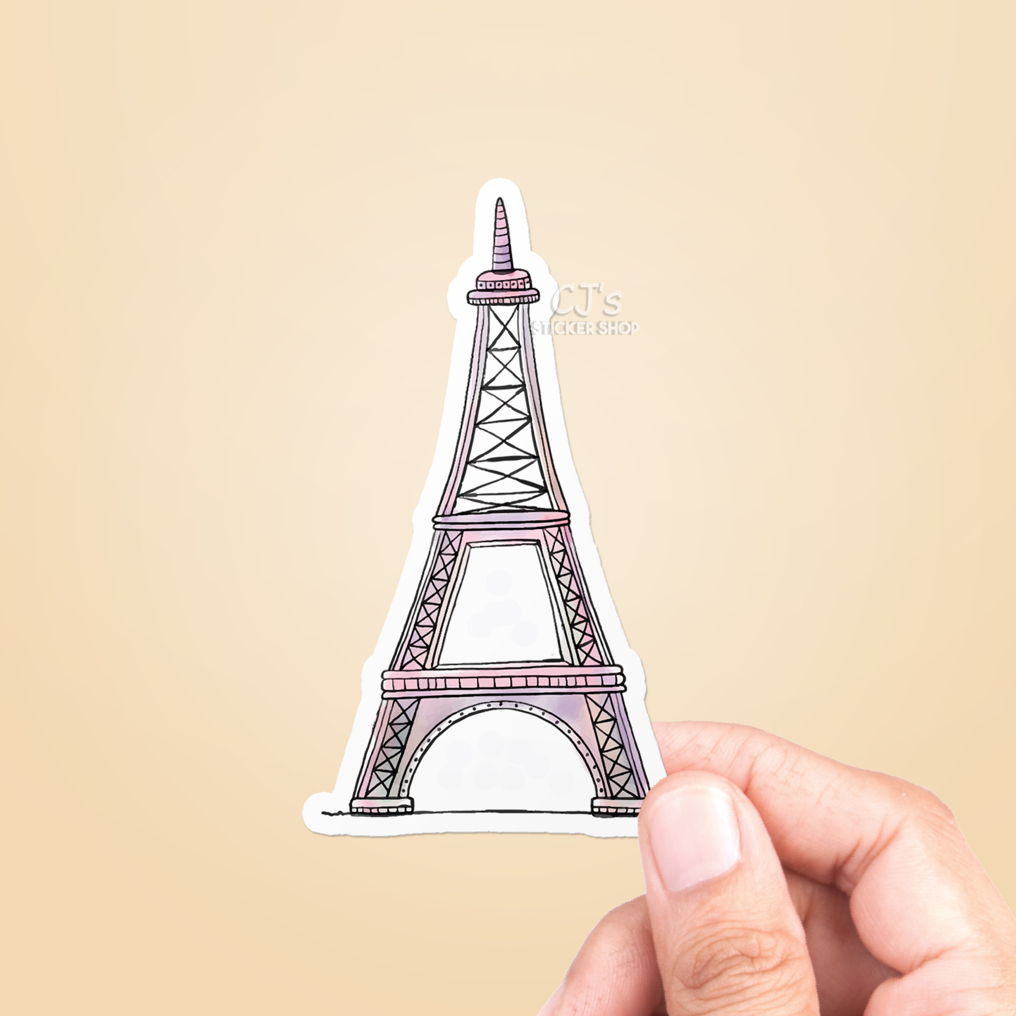 Eiffel Tower Sticker