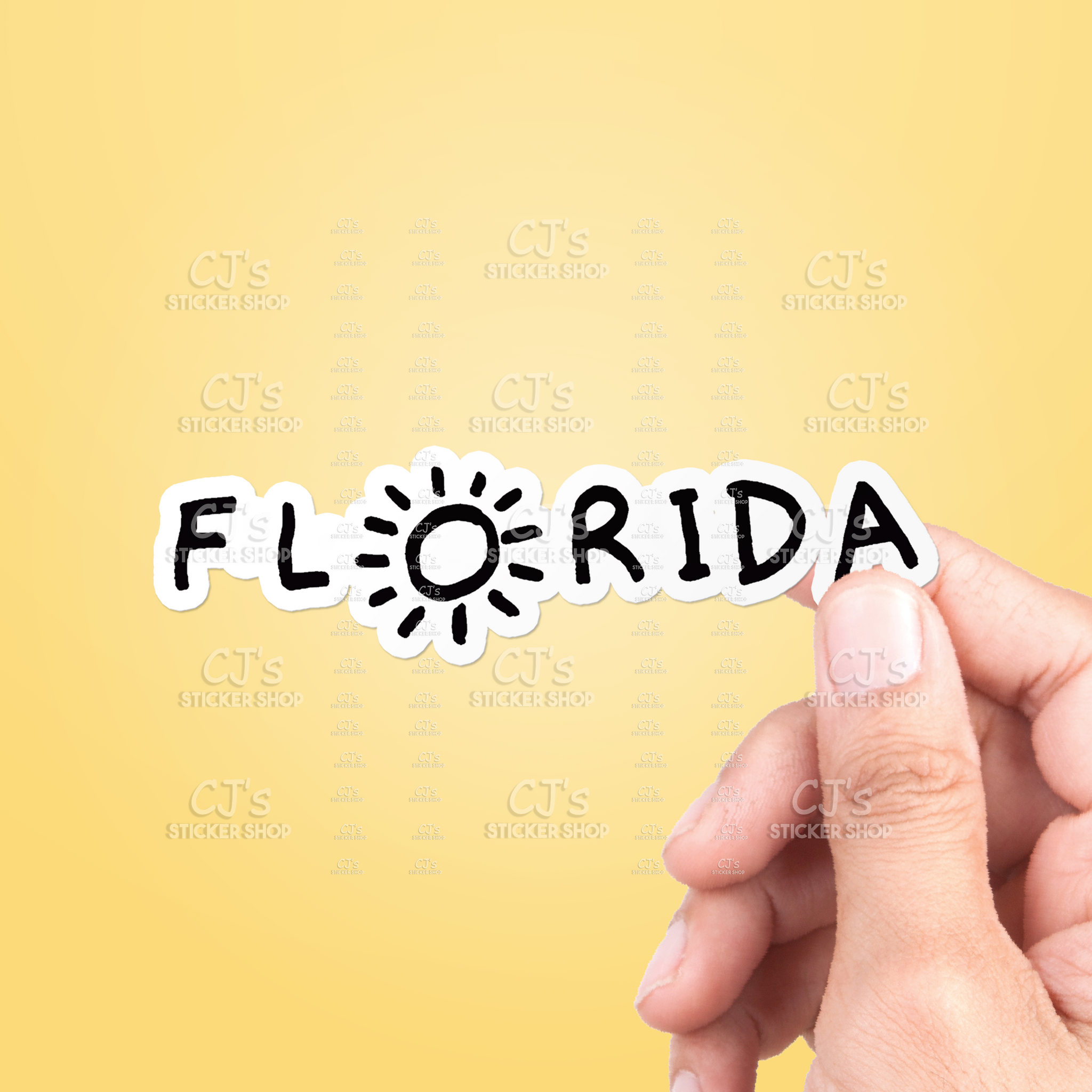 Florida Sun Sticker