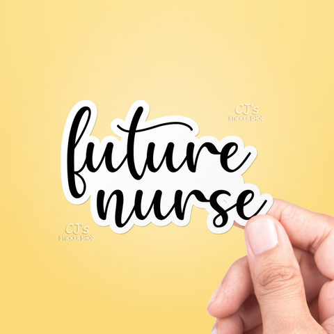 Future Nurse Sticker