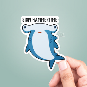 Stop Hammertime Sticker