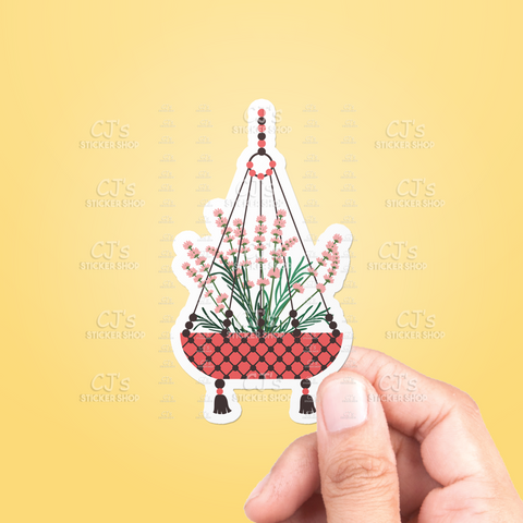 Hanging Plant #2 Sticker