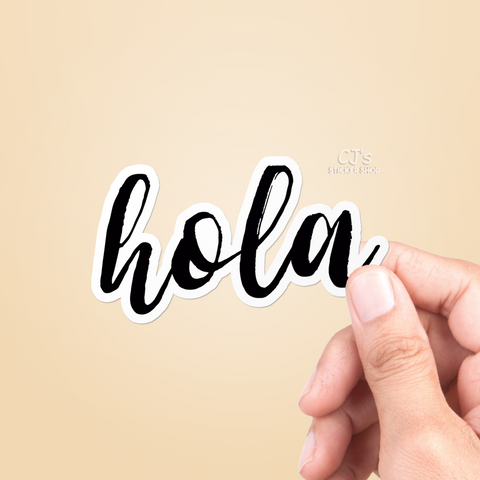 Hola Sticker