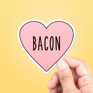 I Love Bacon Sticker