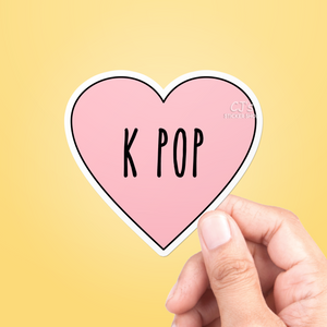 I Love K Pop Sticker