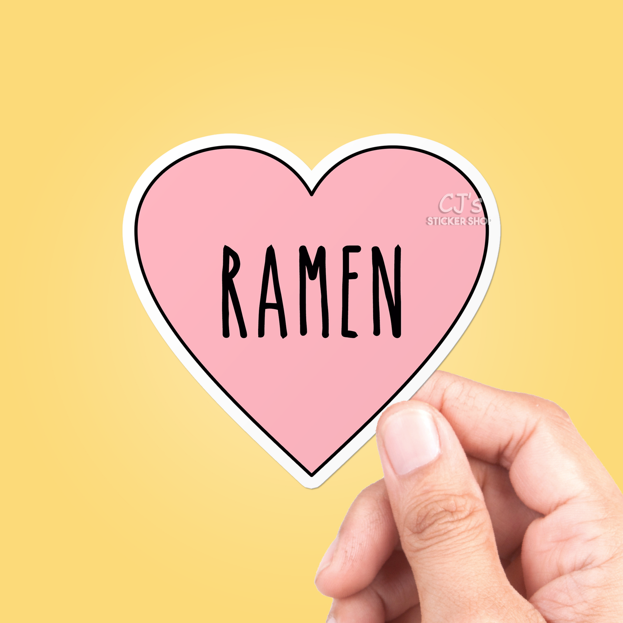 I Love Ramen Sticker
